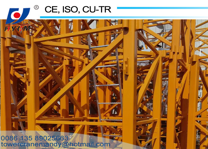 56m Lifting Jib Hot Sale Cabin Control 630KN.m Construction Building Sensor Topkit Tower Crane