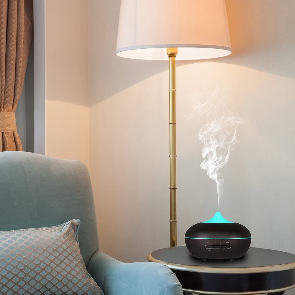 300ML Smart Motion Detect Aroma Diffuser Cool Mist Aromatherapy Humidifier