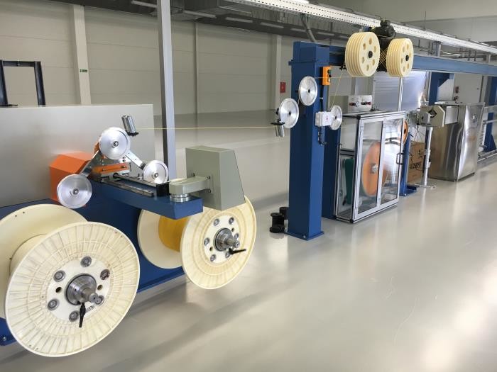 Φ0.25±0.05mm Optical Cable Production Line For Network Indoor Outdoor Cable