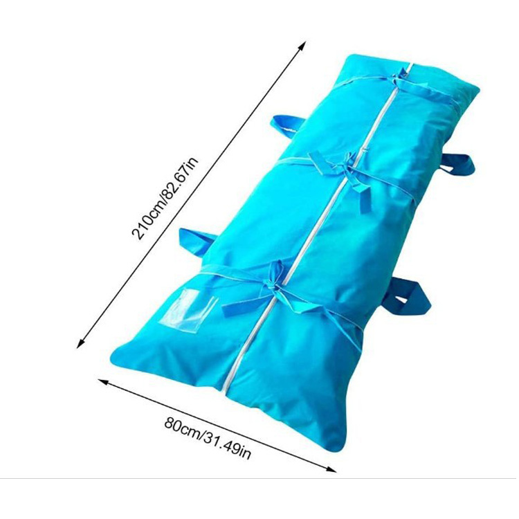 Factory custom PVC body bag for dead bodies export Prevent odor and leakage funeral supplies,Disposable Mortuary Dead Bo