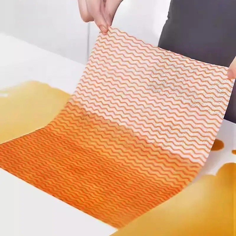50gsm Non Woven Jumbo Roll Cleaning Wipes Washable For Kitchen