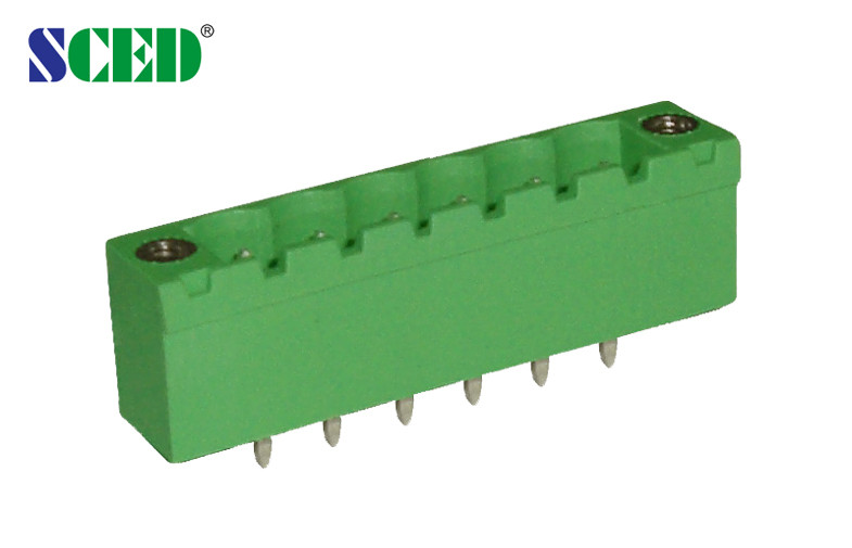  Plug - in Terminal Block Male Sockets Pitch 5.08mm Header 300V 18A 2 - 22P Manufactures