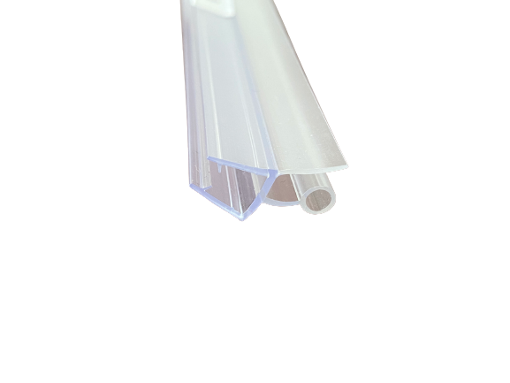 PVC Waterproof Rubber Sliding Glass Seal Strip for Frameless Clear Bottom Shower Door