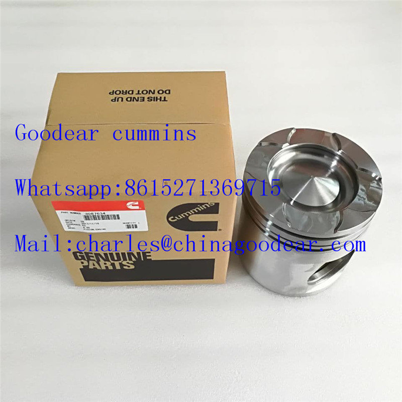 Chongqing N14 diesel engine piston 3087634/3087634/3087635
