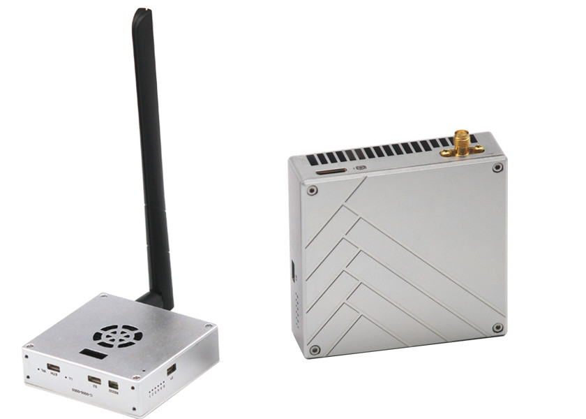  Lightweight long range 30km UAV Data Link suppoort Pixhawk dulplex data control, telemetry &amp; payload, Video Transmission Manufactures