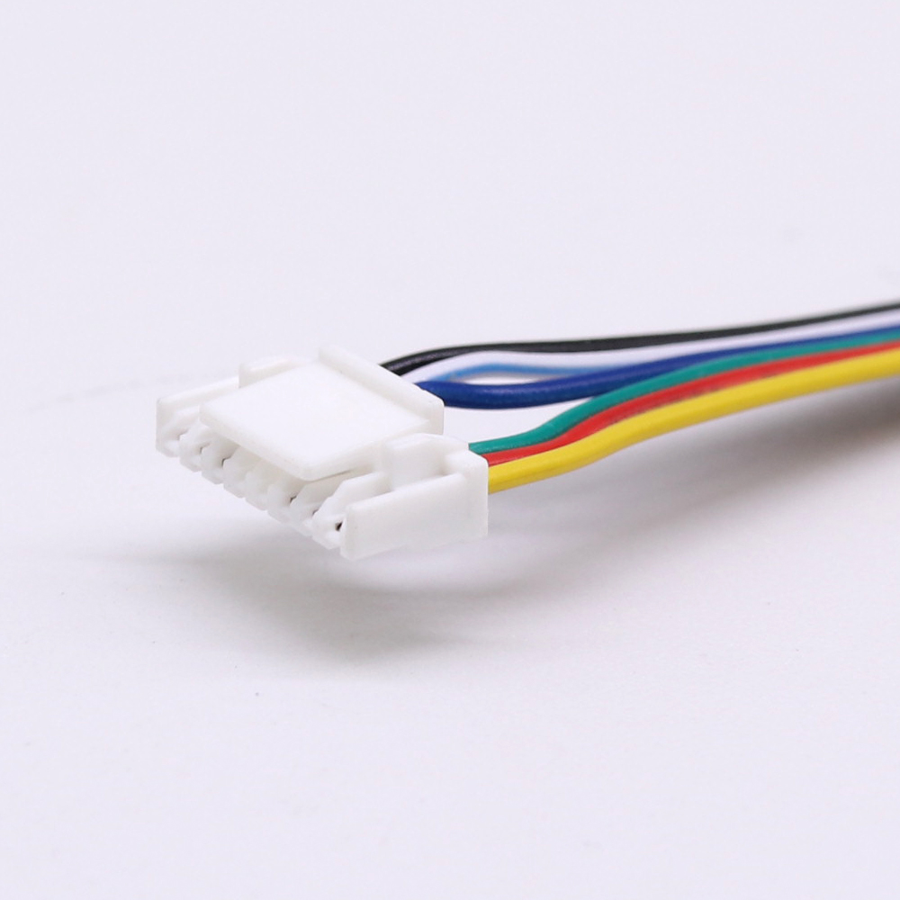 6Pin Flexible Rgb Rgbw Cable Connector For LED Strip Lights Female Connector Clip Cable Extension Cord Wire