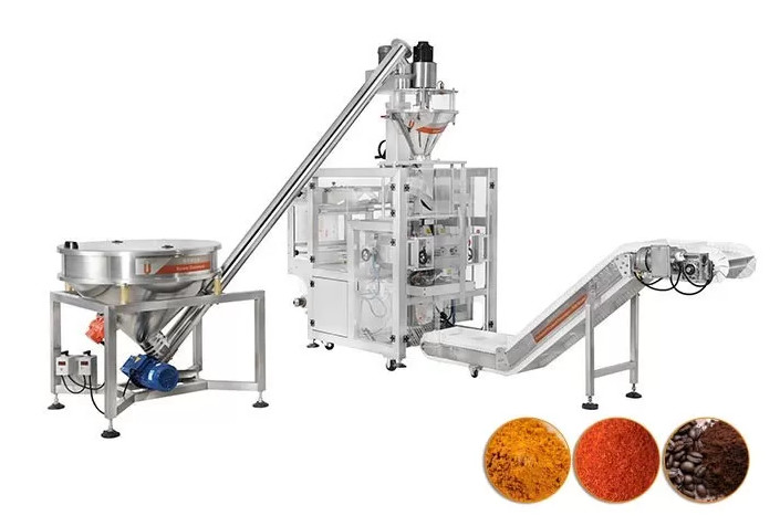 SUS304 Frame Snacks /Puffed Food /Hardware/ Plastic and Rubber/Powder Multi-Head Weigher and Packing System