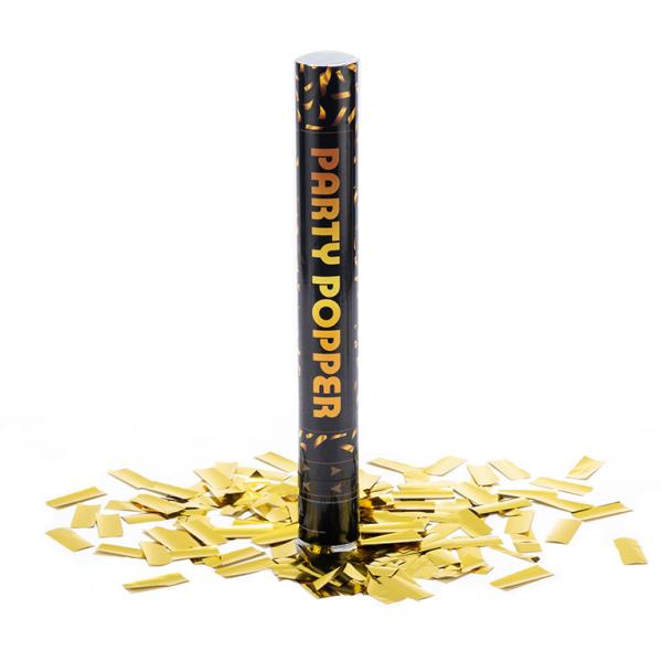 Handheld Wedding Confetti Popper Gold Confetti Shooter For Festival Party