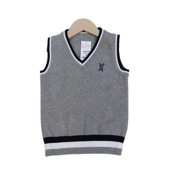 Stock Kids Clothes School Uniform Sweater Primary School Kids Uniforms Waistcoat