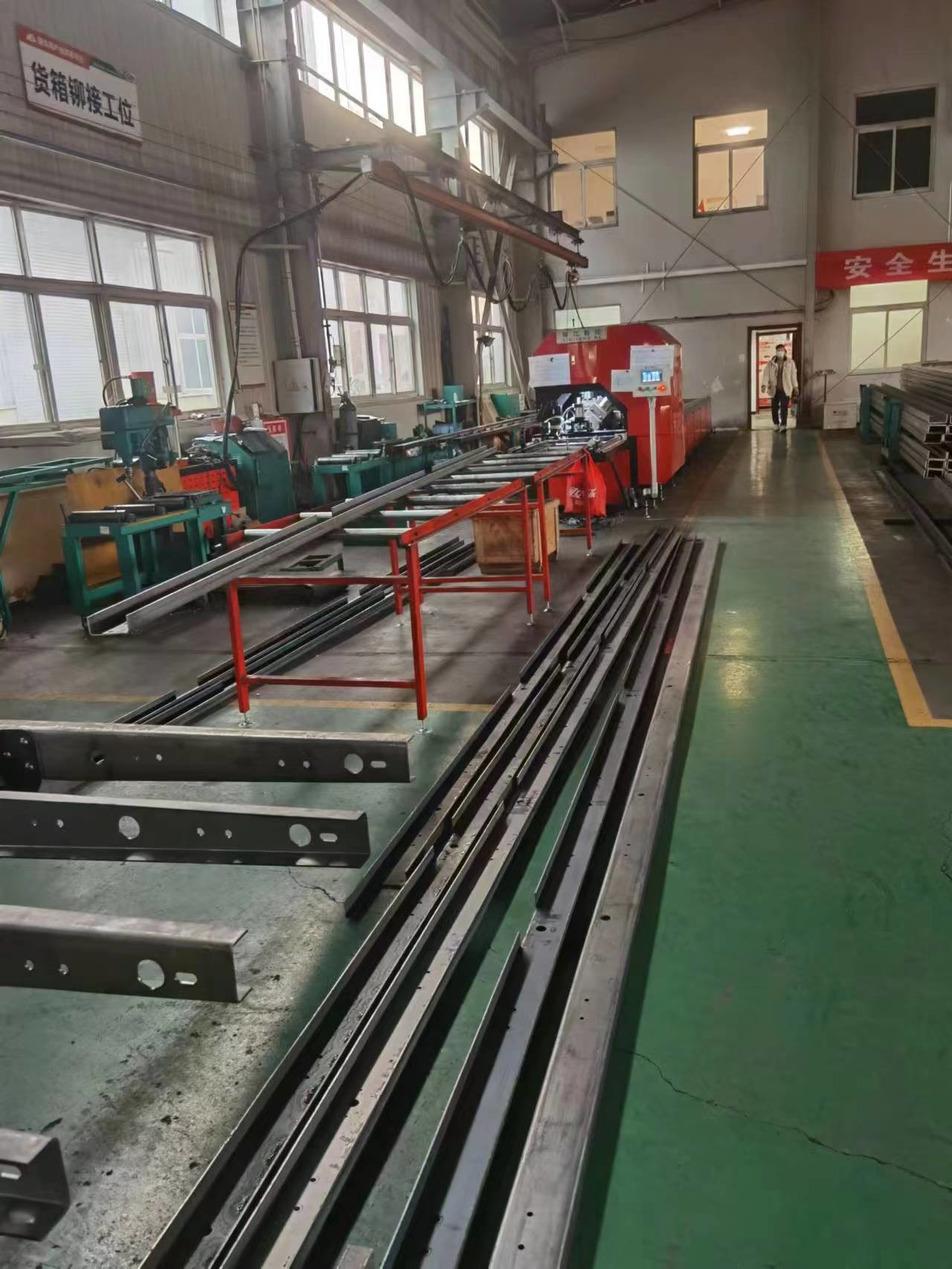 Fully Automatic Railing Stamping Press Top Notch Railing Processing Equipment