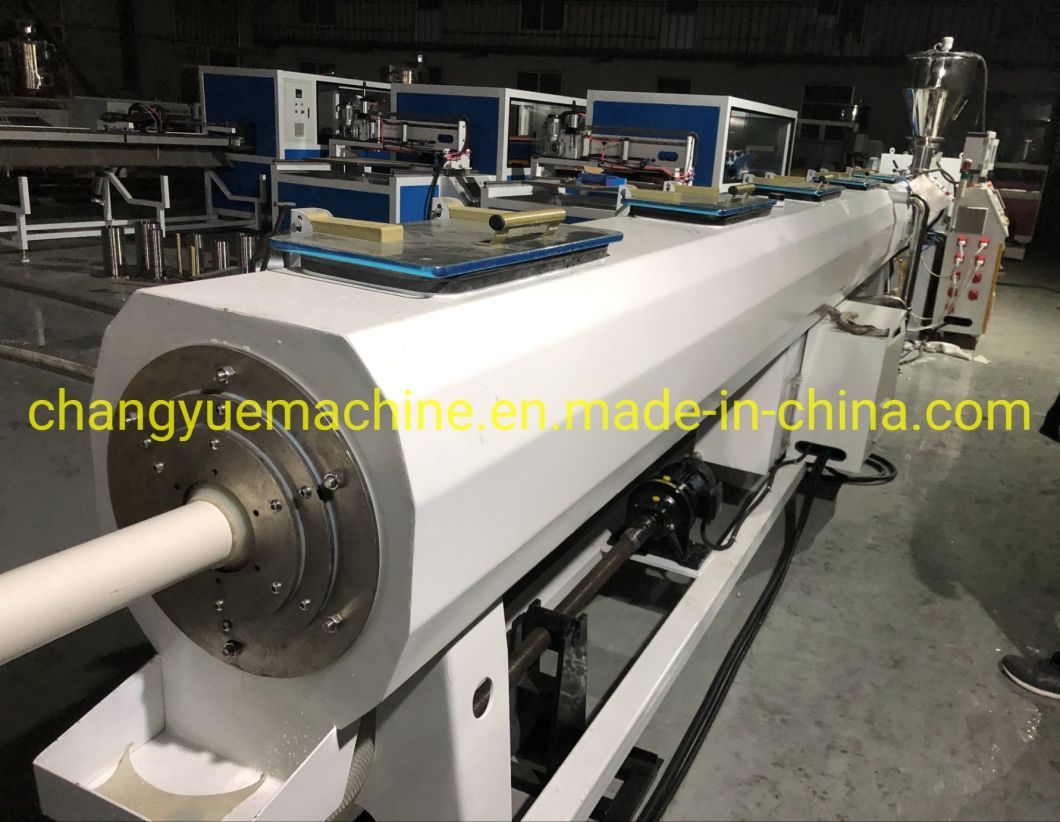 PVC Water Drainage Pipe Extrusion Production Line / Making Machine