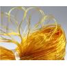 Buy cheap 210d/3R Knotted Multifilament Nylon Fishing Net 3mm Mesh Size Yellow Color from wholesalers