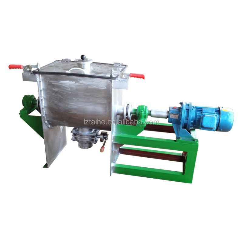 1600 KG Manure Fertilizer Mixing Machine Horizontal Ribbon Blender Powder Mixer with Customer Required Voltage