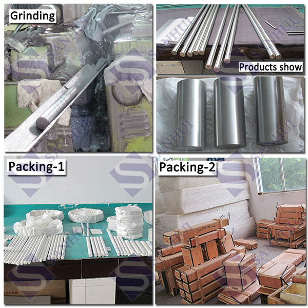 TiZrMo Molybdenum Alloy TZM Bar 10.22 G/Cm3 Density For Heating Furnace