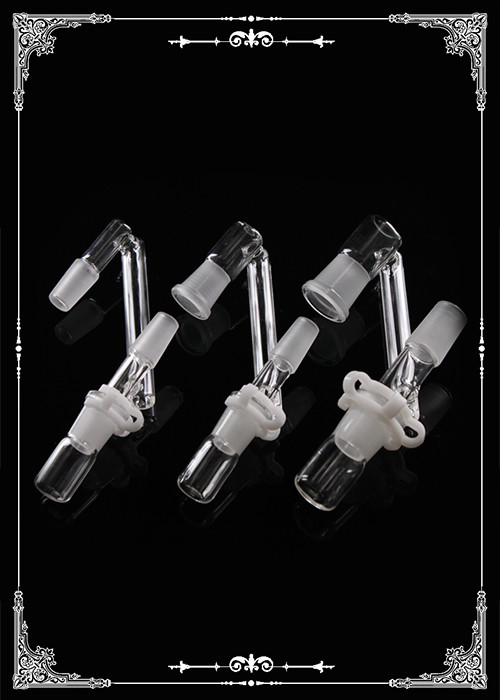 14mm 18mm Male and Female Adapter Dropdown Glass Accessories For Smoking Bong