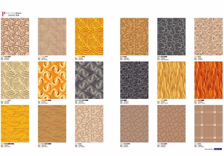 Nylon fire resistance cut pile hotel carpet lobby carpet