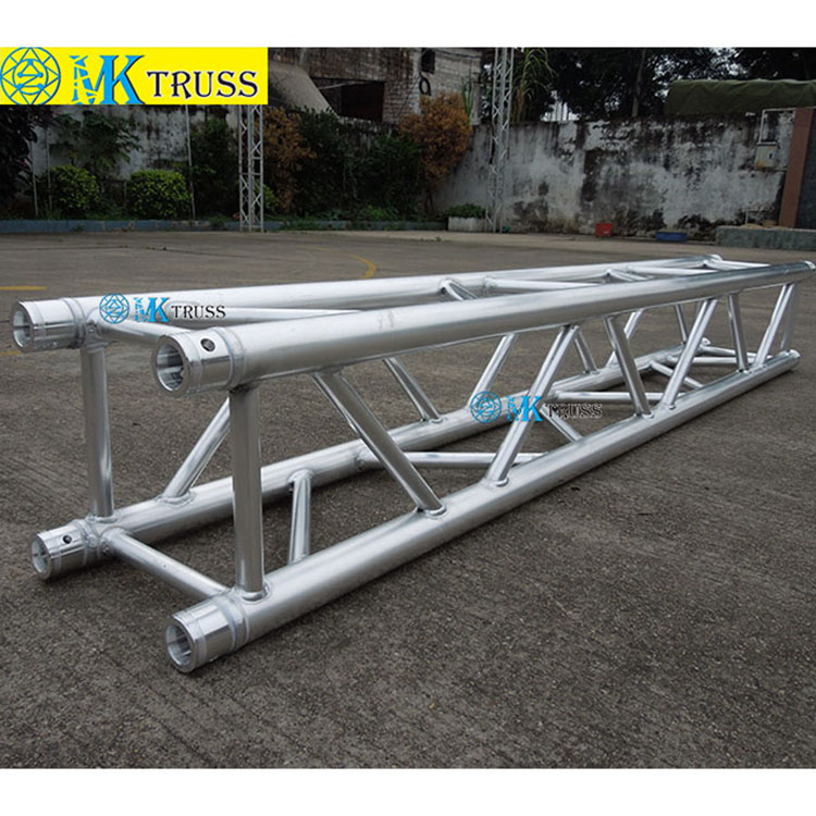 Aluminum Stage Lighting Fork Ends Truss 1m Round Portable Movable Stage For Wedding