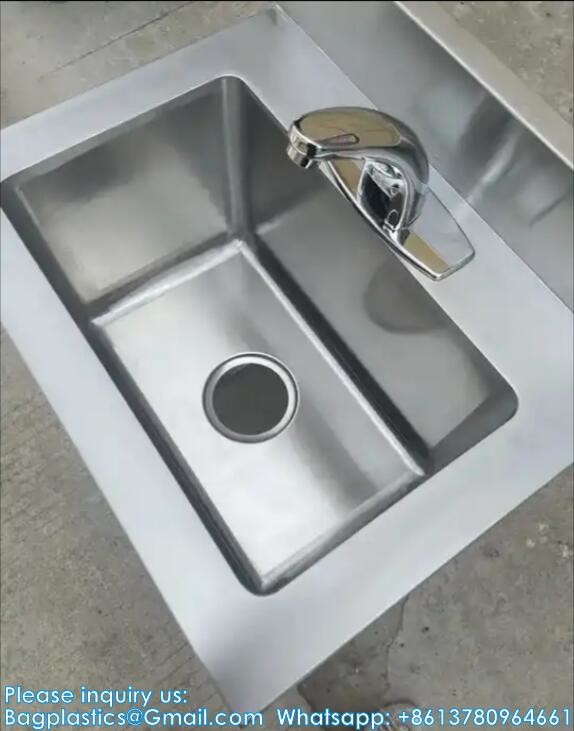High Quality Stainless Steel Type Single Hand Wash Basin Cabinet For Operation Room