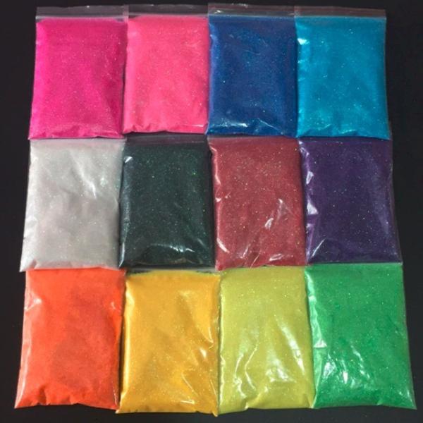 Colorful Decorations Rainbow and Aluminum Glitter Powder for Stunning Craft Nail