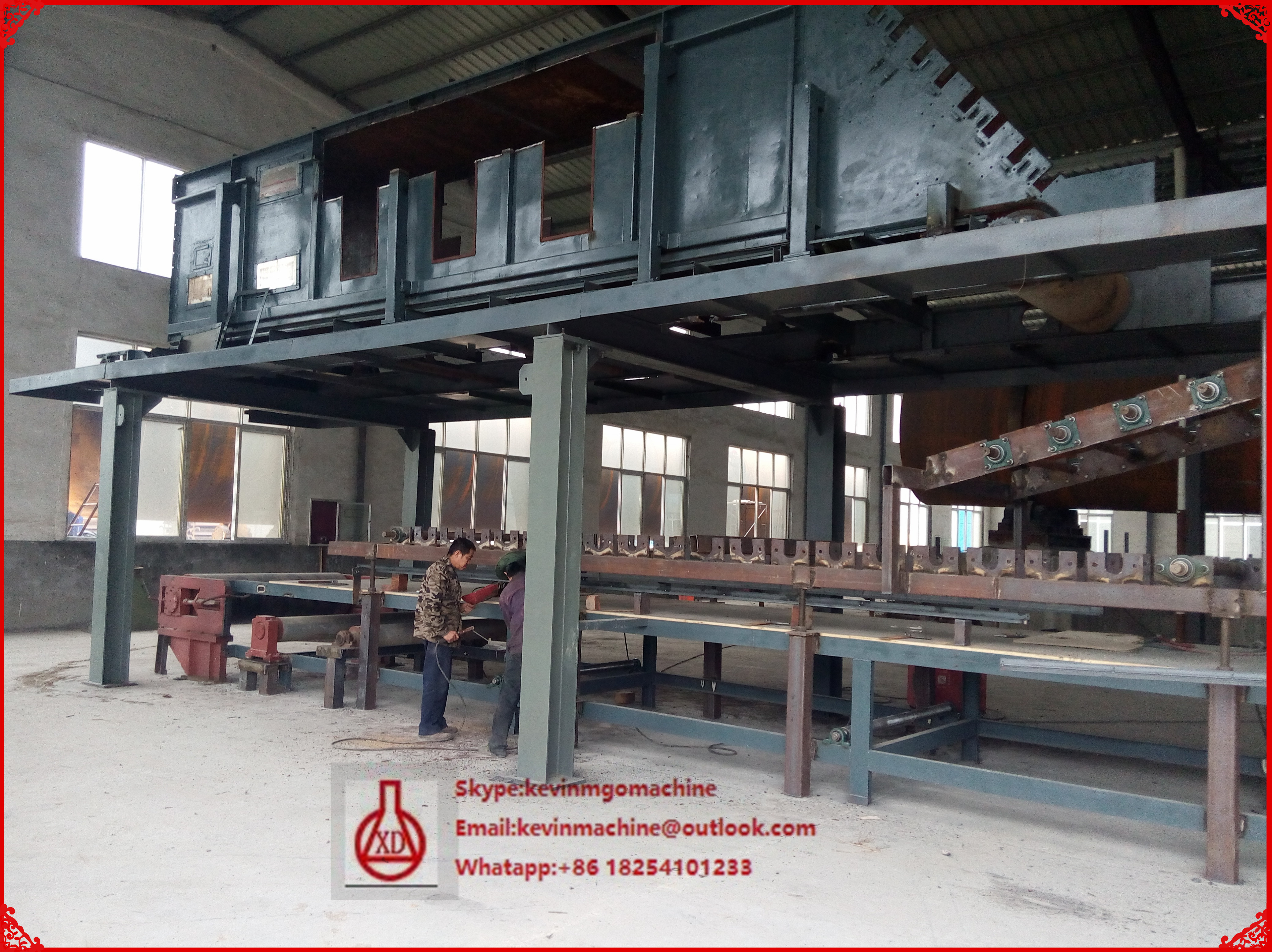 Double Roller Extruding Technology Roofing Sheet Machine Fully Automatic