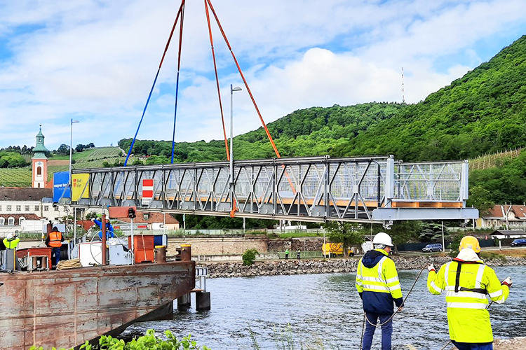Fast Construction Truss Bailey Bridge With Tolerance ±1% And Q355/Grade 350/ASTM A992