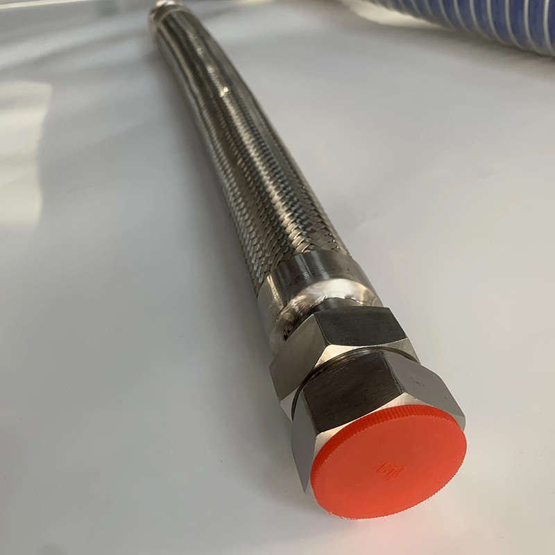1-2 Layers Flexible Metal Braided Hose 6 Inch 8 Inch 4 Inch 5 Inch