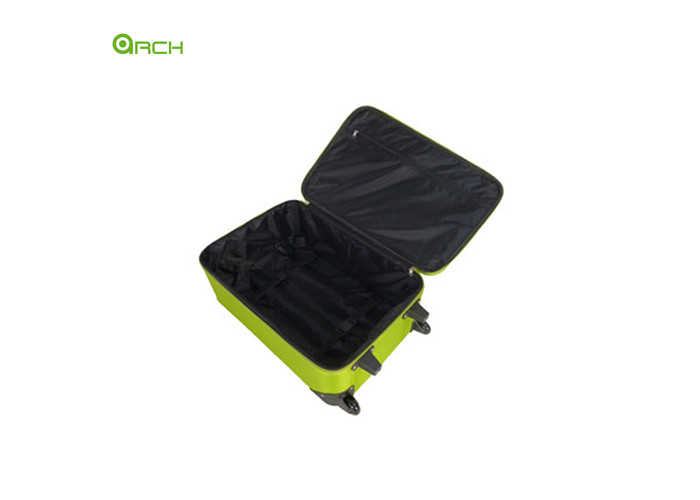 Economic 600D Polyester Trolley Bag Soft Sided Luggage with Two Front Pockets