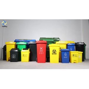 China cheap large size plastic garbage trash bin on sale