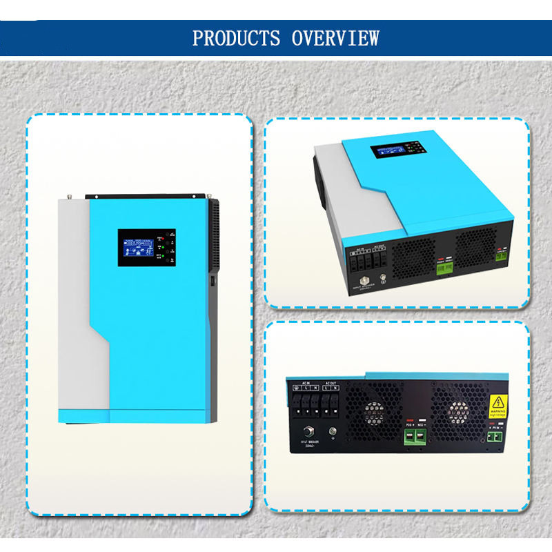 Solar Pure Sine Wave Inverter 1500W WiFi Function Hybrid Inverter With Solar Battery Charging