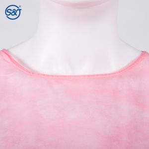 S&J high quality disposable non-woven fabric pp separation gown knit cuff