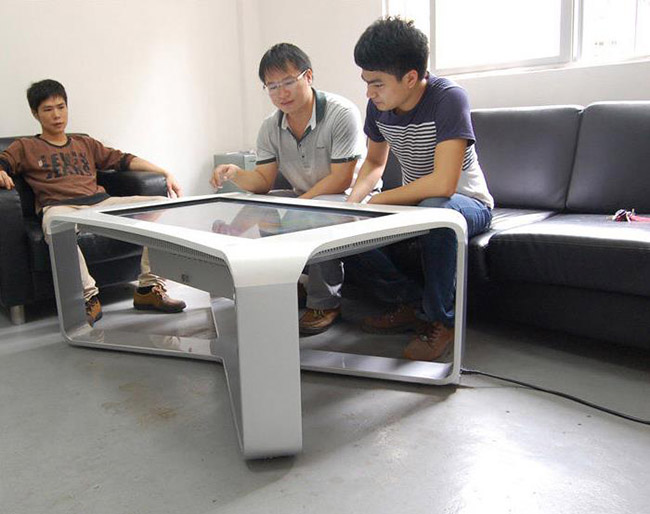 43 Inch Windows X-Type Interactive Multitouch Coffee Table With Touch Screen Indoor