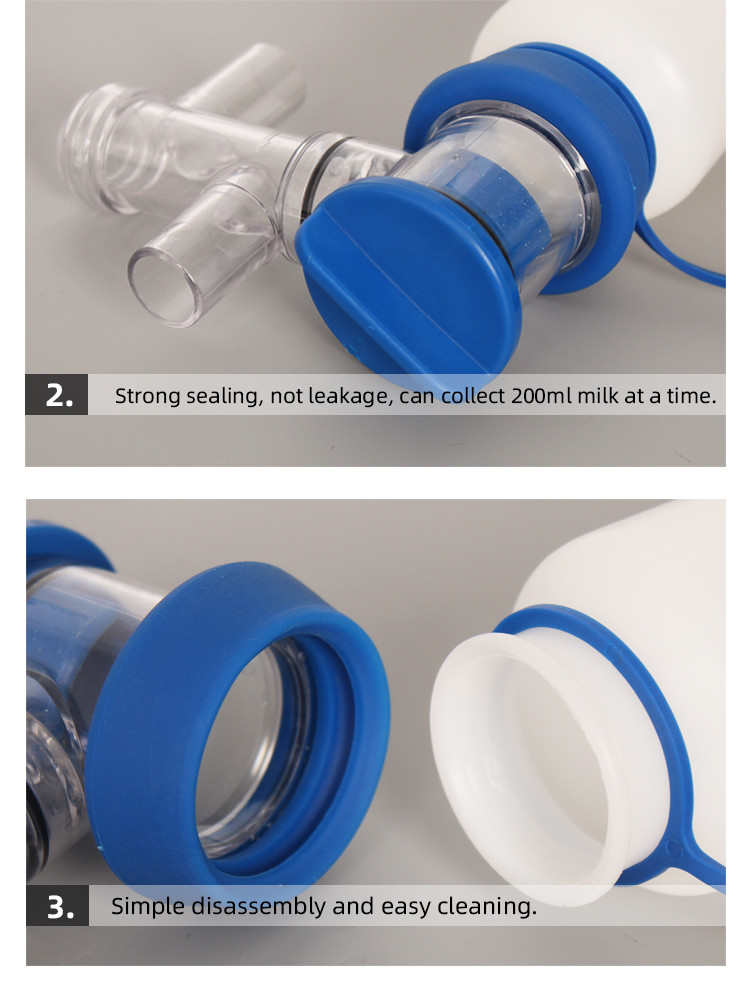Dairy Milk Testing 200ml Milk Sample Bottle For Understanding Milk Content Status 0.26 KG