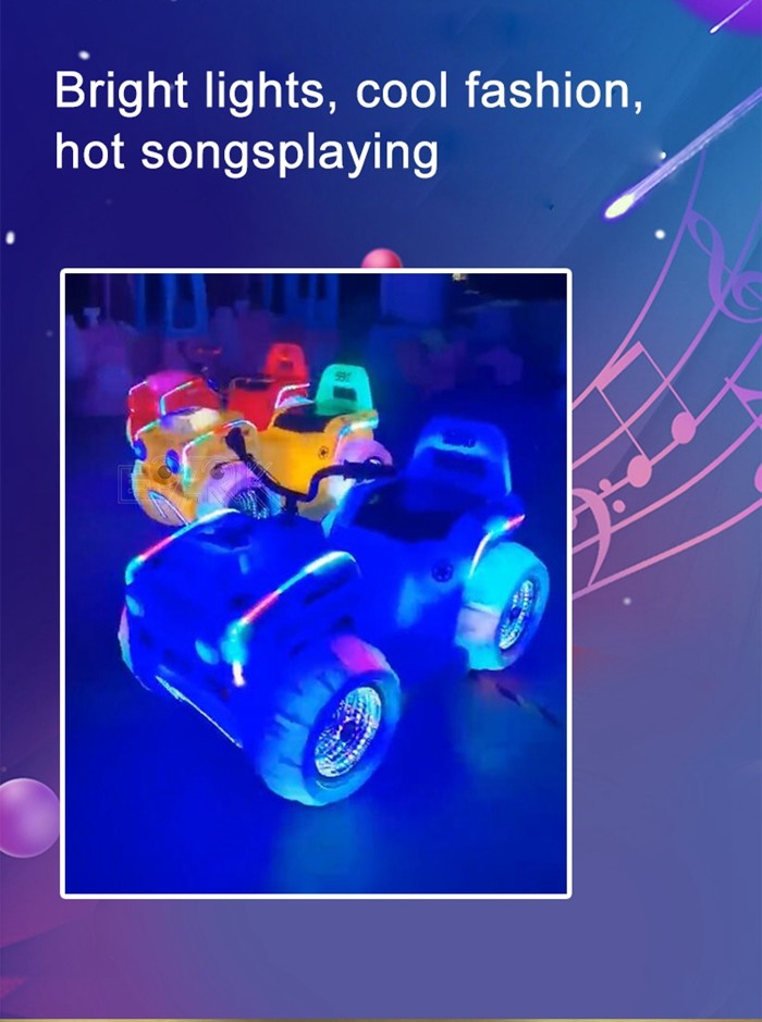 Mini Buggy Electric Sightseeing Car Beach Plaza Car Coin Operated