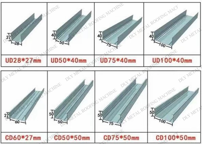 50hz 5000 Mm Ppgi Ceiling Channel Roll Forming Machine 20m/Minute