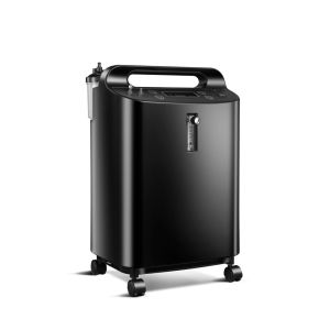  Certified Ce 5 Lpm Oxygen Concentrator Portable Quiet With Universal Wheel Manufactures