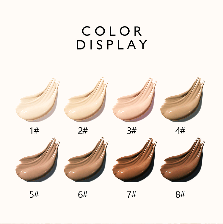 OEM/ODM Cosmetics Make Your Own logo White Label Full Cover Oil Control Professional Skin Glowing Vegan Long Lasting Foundation