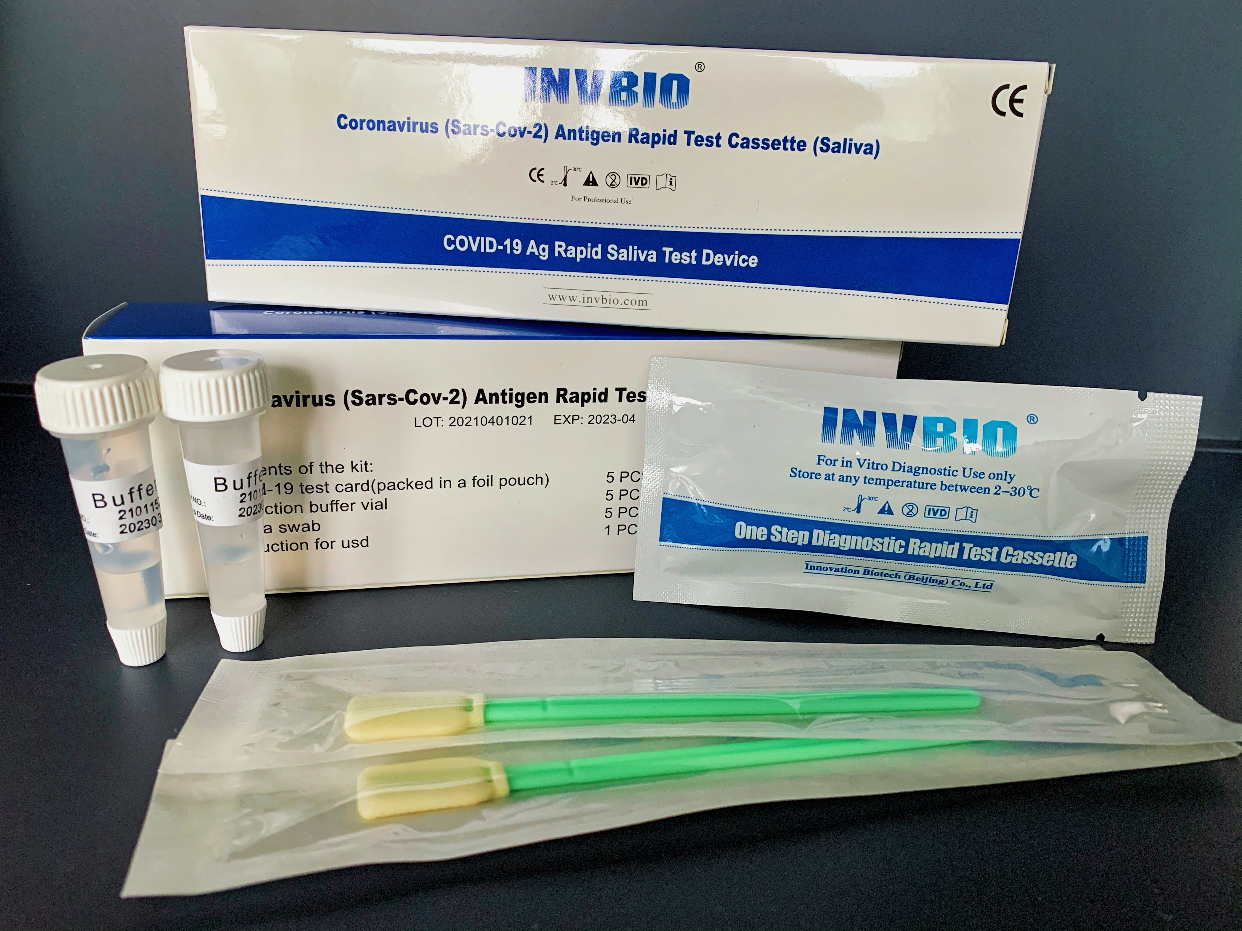 Qualitative Detection Ag Rapid Test Cassette Lollipop Self Rtk Antigen Test