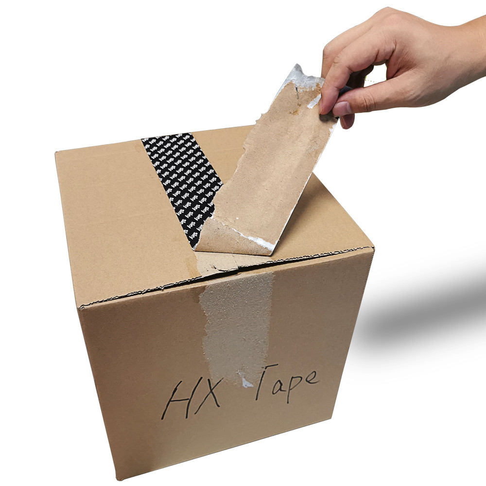 Customizable Logo Black Eco Friendly Kraft Paper Tape For Box Sealing