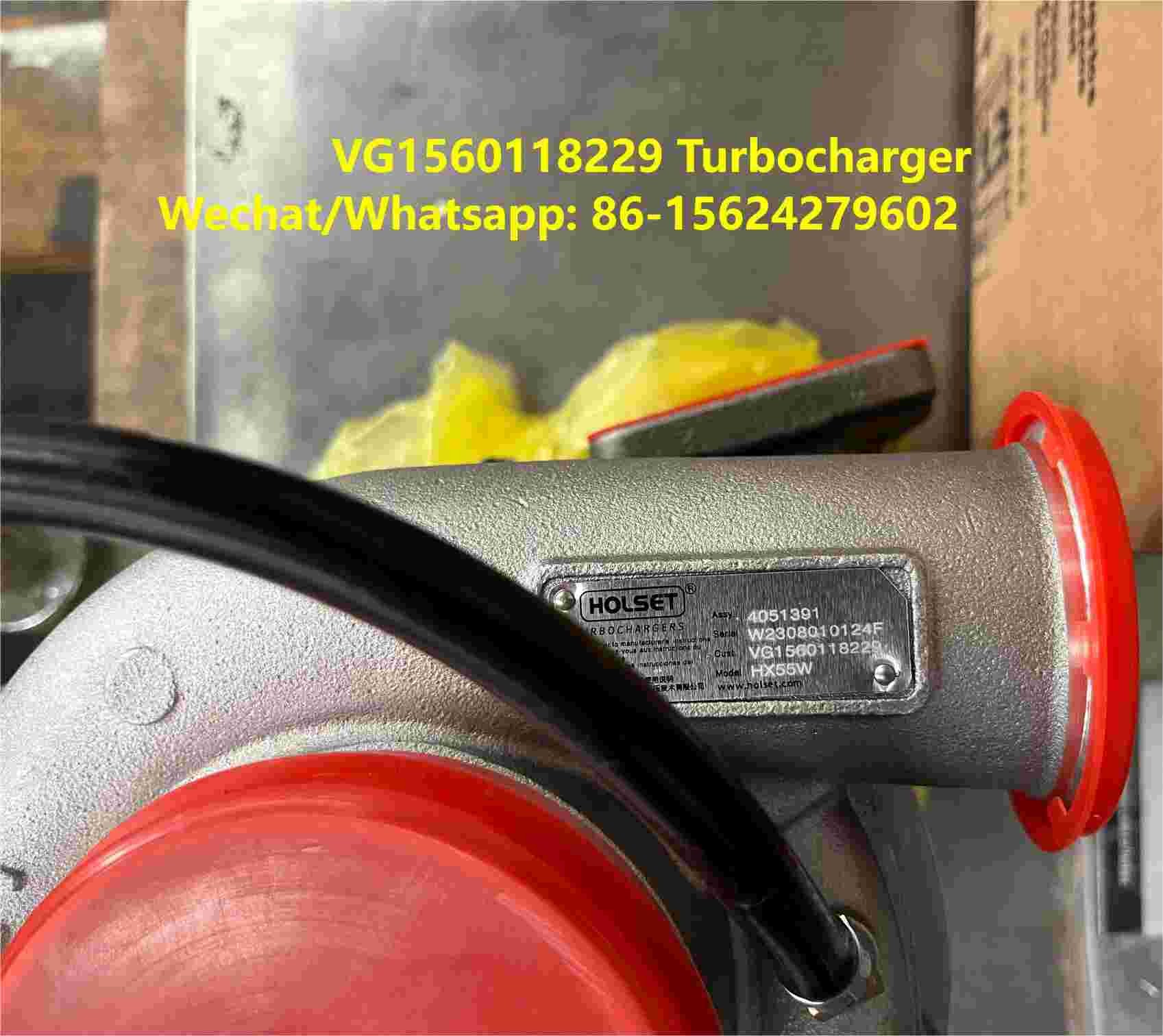 VG1560118229 6.0 Powerstroke Turbo HOWO Truck Parts HX55W 4051391
