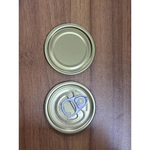 Quality #202 52.3mm Tinplate Can Lids TFS Hard Open  Coating Zinc plating/Tin plating/Chromium plating for sale