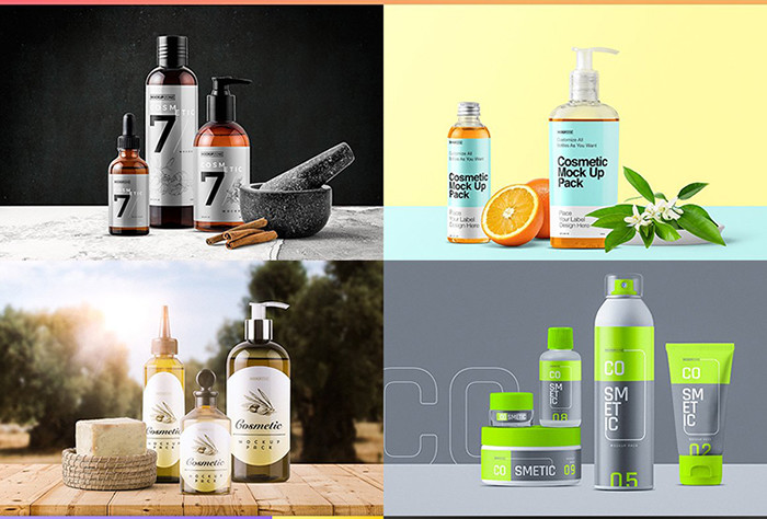 Custom printing high quality shiny self adhesive plastic vinyl shampoo packaging sticker labels
