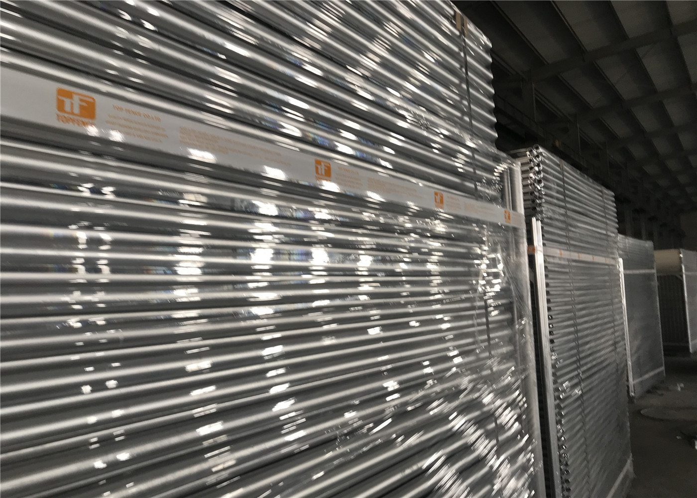 Standard AS/NZS temporary Fencing Panels OD 32mm outer tube wall thick 2.00mm Easy Fencing 42 microns