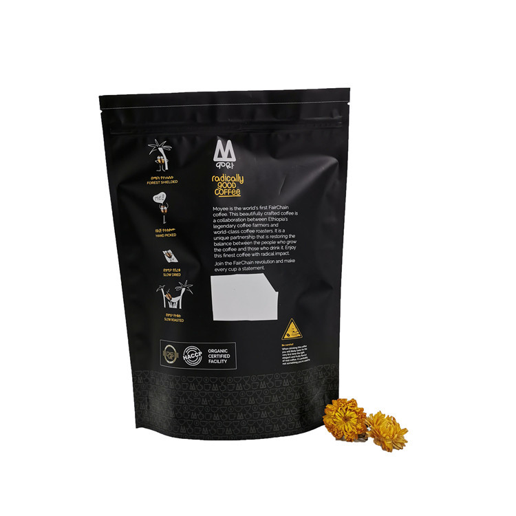 Matte Film Tea Tea Bags Packaging Moistrue Proof Aluminum Foil Strong Sealing