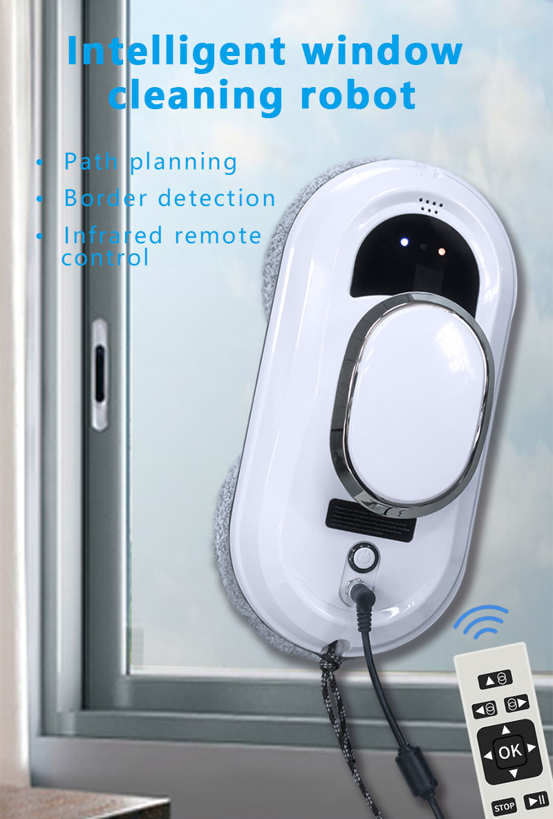 Smart One Click Window Cleaner Robot Strong Suction Smart Window Cleaning Robot