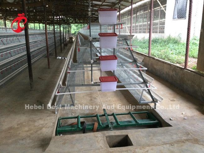 Best Selling A Type 4 Tiers Hot Galvanized Automatic Chicken Battery Cages For Sale Adela
