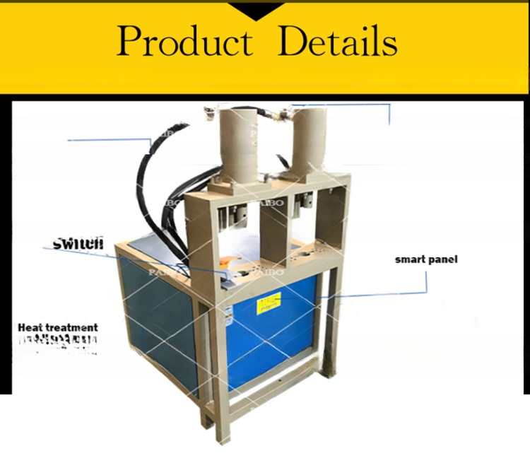 220v/380v Voltage Stainless Steel Tube Punching Machine for 50mm Processing Diameter