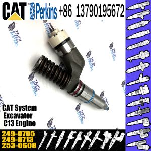 China common rail fuel injector 249-0705 C13 C15 C18 Engine Fuel Injector 253-0616 253-0618 249-0705 For CAT Excavator on sale