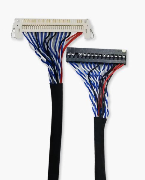 300V Voltage Low Loss HDMI Low Voltage Display Serial Cable Black PVC Jacket 1