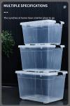 Recyclable Bin Household Multifunction Large Stackable Clothes Clear Transparent