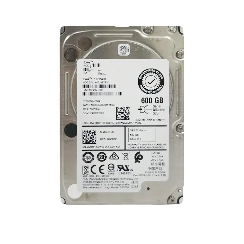 600G SAS 10K Hard Drive SSD 2.5in HDD Server Disk Drives 7200rpm